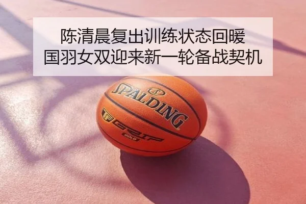 陈清晨复出训练状态回暖 国羽女双迎来新一轮备战契机